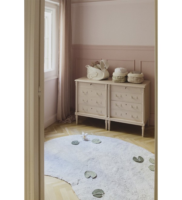 Корзина стеганная Розовая 30*20*20