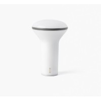 Переносная лампа Buddy бело-серая 3W