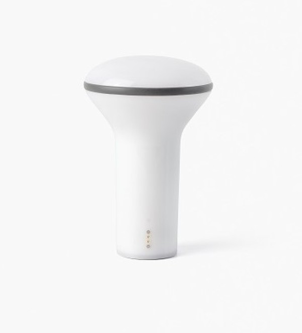 Переносная лампа Buddy бело-серая 3W
