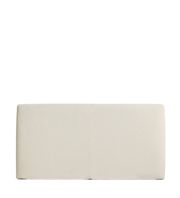 Изголовье Blok цвета экрю со съемным чехлом для кровати шириной до 180 см