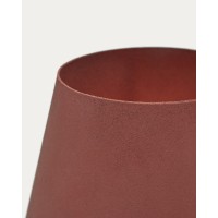 Canapost Настольная лампа из металла с терракотовой окраской