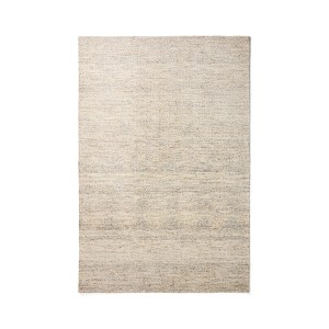 Ковер Lenuo из шерсти и хлопка жаккардовый цвет экрю, 160 x 230 см