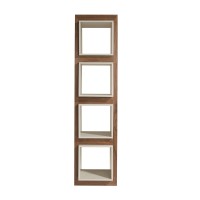 Стеллаж Equilibrio 829DP /3027 жемчужно-серый