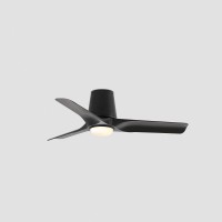 Потолочный вентилятор HEY TUB S Ш900mm черный 3 P LED 10W CCT