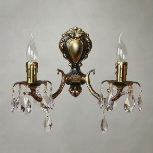 Бра MANTRA Benisa Ambiente 2L 2226/2 PB Tear Drop