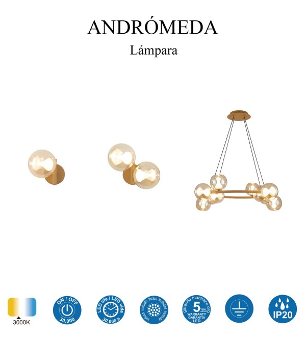 9554 Бра MANTRA ANDROMEDA 