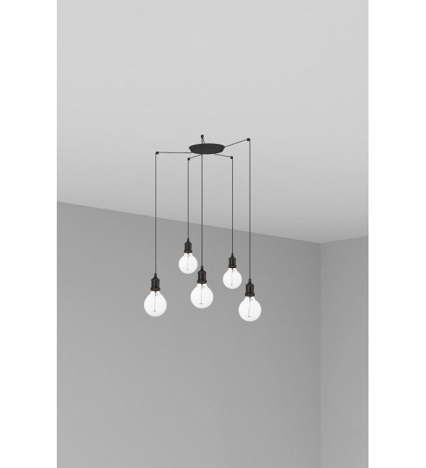 Люстра Art 5L черная