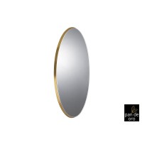 Зеркало овальное Aries 80X170 золото