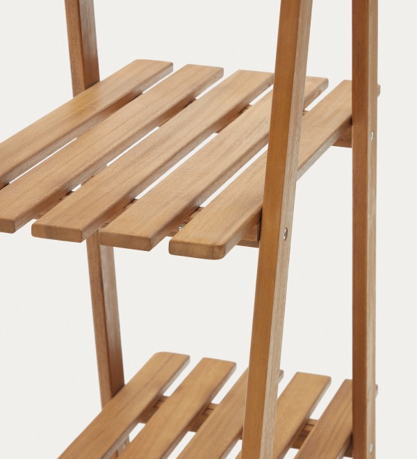 Victora Уличный стеллаж из массива акации 80 x 140 см