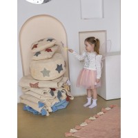 Хлопковый ковер Lillaland COLORFUL PINK 120*180
