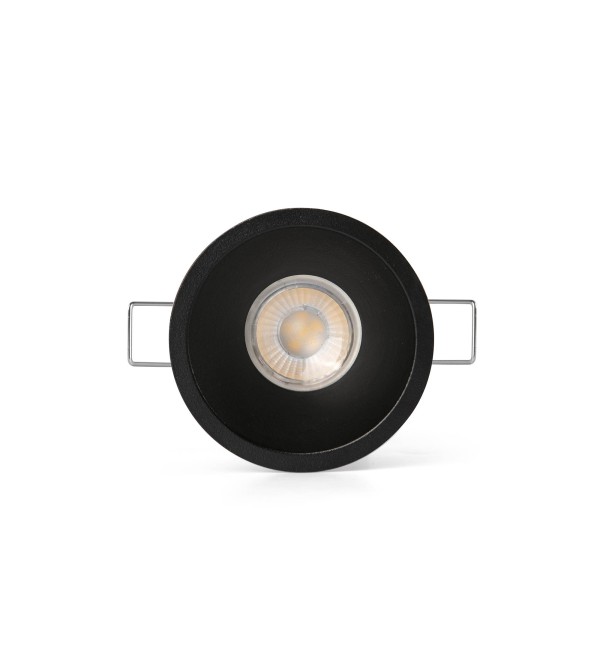 Встраиваемый светильник FLAC черный IP20 MR11 GU10