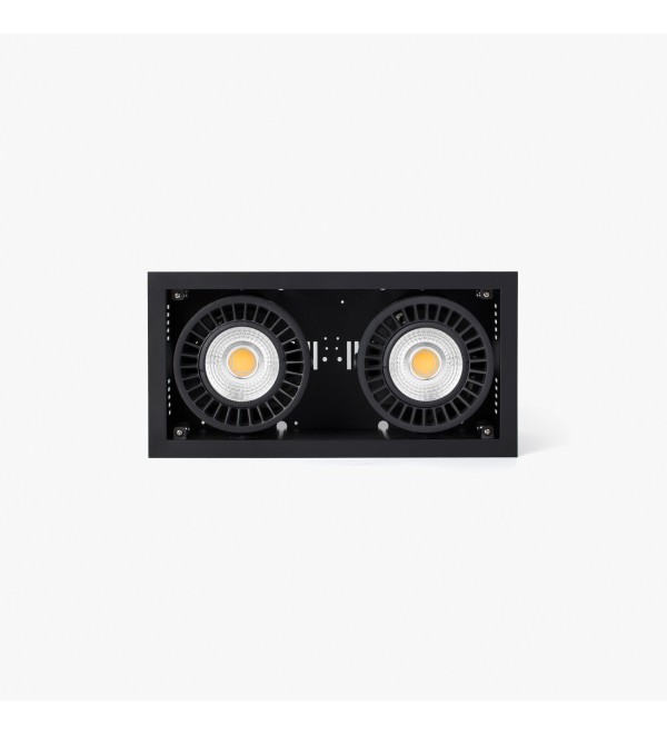 Встраиваемый светильник Colin-2 черный LED CRI95 48-72W 3000K 56°