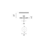 KIRA Встраиваемый светильник ORI IP65 6W черный 36є 4000K CASAMBI