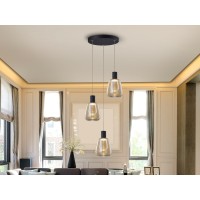 Люстра Carisa 3L золотая D35