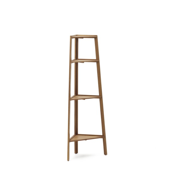 Victora Уличный стеллаж из массива акации 42 x 150 см