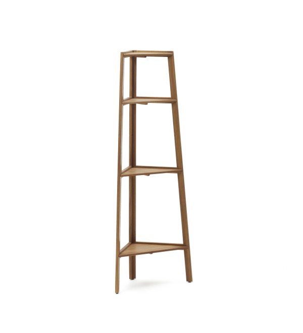 Victora Уличный стеллаж из массива акации 42 x 150 см