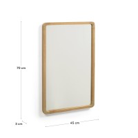 Зеркало Shamel из массива тика 45 x 70 см