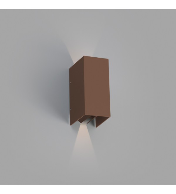 Уличное Blind бра коричневое LED 6W 3000K