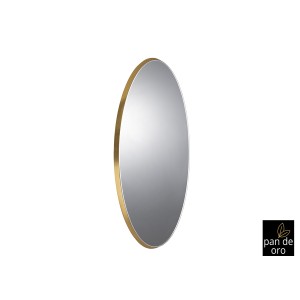 Зеркало овальное Aries 80X170 золото