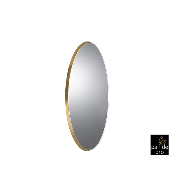 Зеркало овальное Aries 80X170 золото