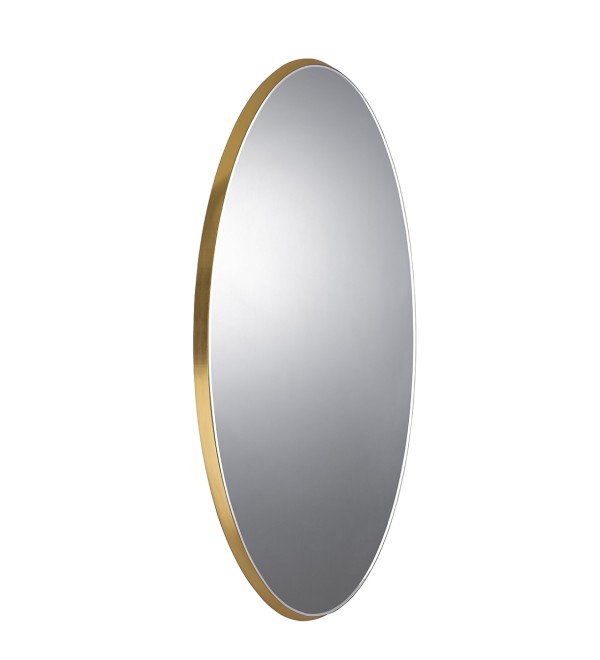 Зеркало овальное Aries 80X170 золото