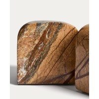 Подставка для книг Benine из оранжево-коричневого мрамора