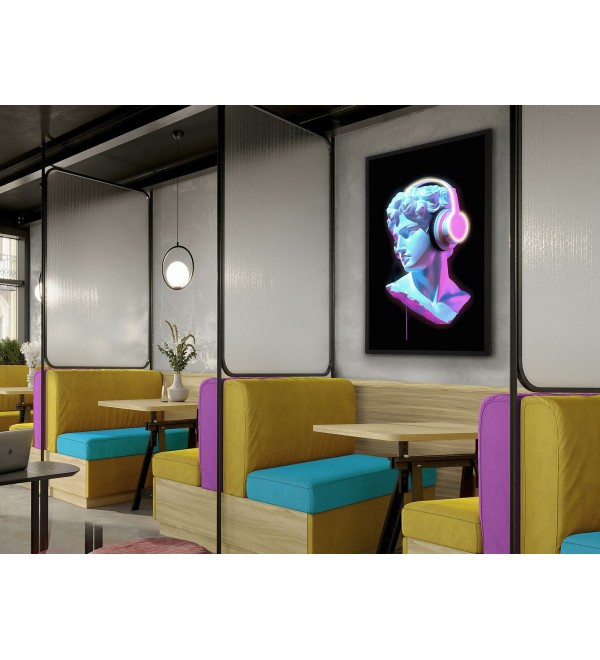 Картина Busto COLOR LED 80X120