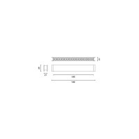 Потолочный светильник LUVA VISION 570 8W 3000K белый DALI