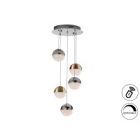 Подвесной светильник Sphere 5L LED Ø33 DIM разноцветный 