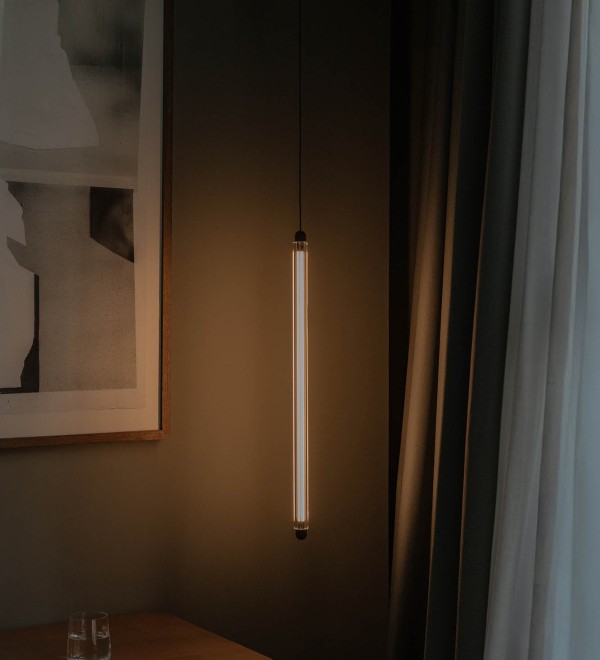 Подвесной светильник LUMINA 600 1L черный LED 12W 2200K DALI