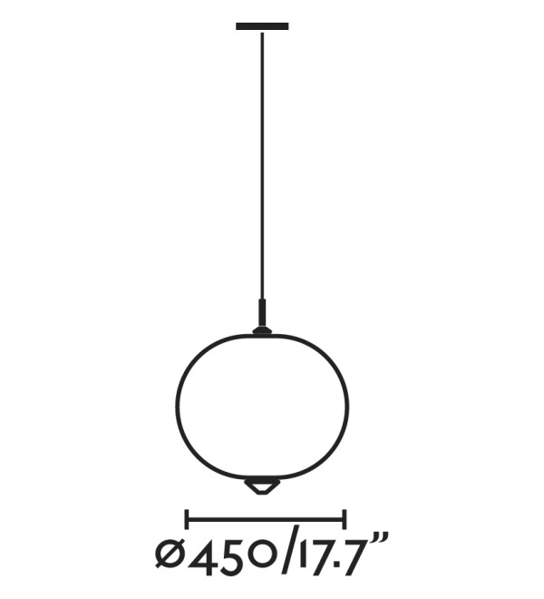 Люстра уличная Saigon R45 белый CONO