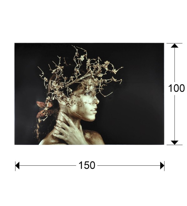 Фотография Mujer Dorada 150x100