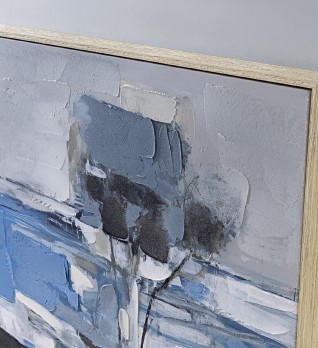 Картина Paisaje azul акрил 83X123
