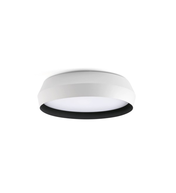 Shoku 350 Настенный/потолочный светильник белый/черный LED 24W 2700K DIM