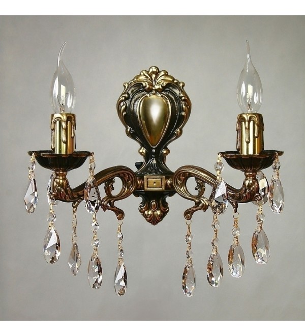 Бра MANTRA Leon Ambiente 2L 2128/2 PB Tear Drop