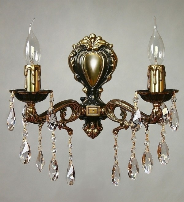 Бра MANTRA Leon Ambiente 2L 2128/2 PB Tear Drop