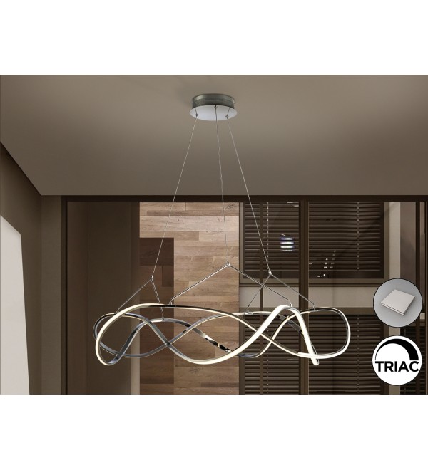Подвесной светильник Molly LED хром DIM