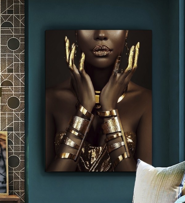 Фотография на стекле Sombra y oro 90x120
