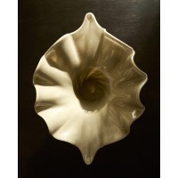 Ваза Lurea из серовато-зеленого стекла, 56 x 36,5 см