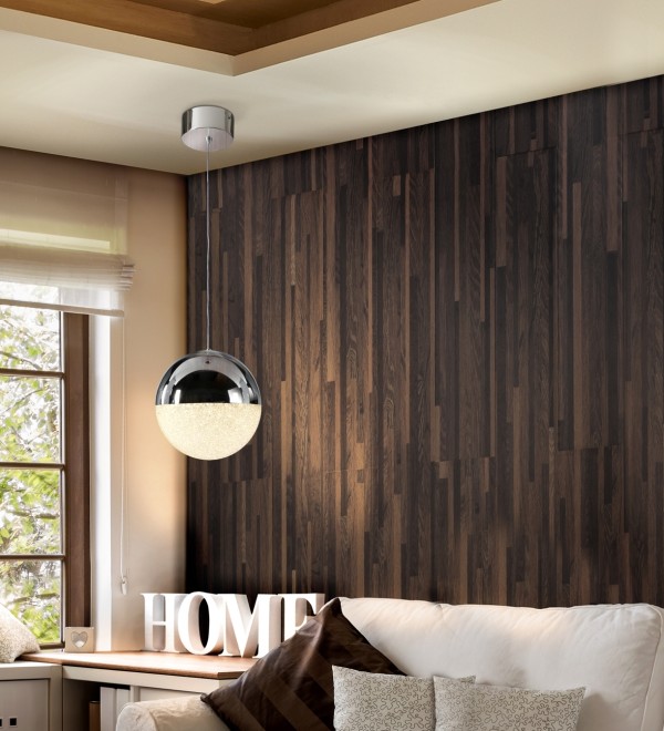 Подвесной светильник Sphere 1L LED Ø20 хром