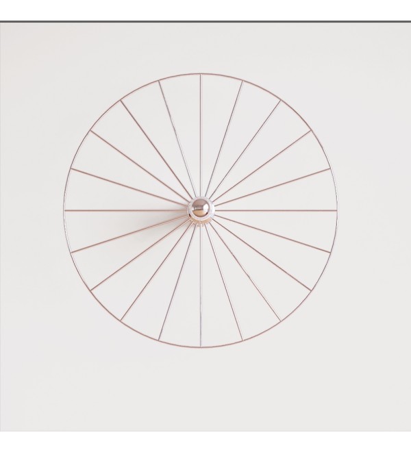 Плафон от бра Wheel d60 Хром