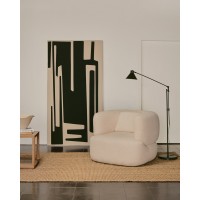 Торшер Odine черный