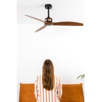 Потолочный вентилятор Just Fan Ø128 деревянный / медный