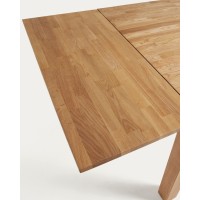 Стол Indra 140 (220) x90 дубовый