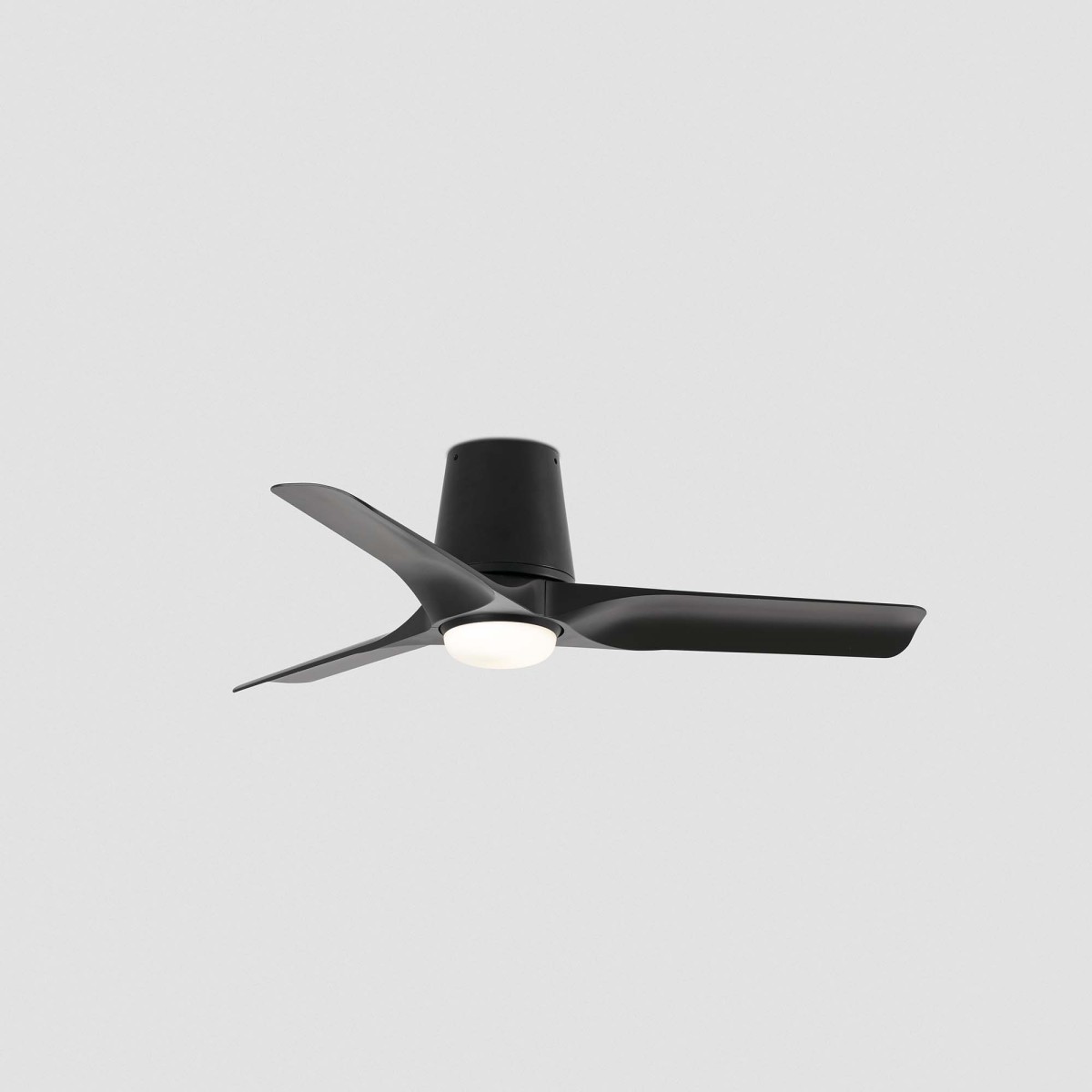 Потолочный вентилятор HEY TUB S Ш900mm черный 3 P LED 10W CCT