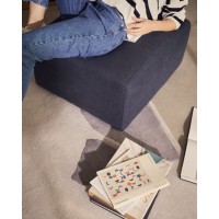Neom Подставка для ног синего цвета 75 x 64 см
