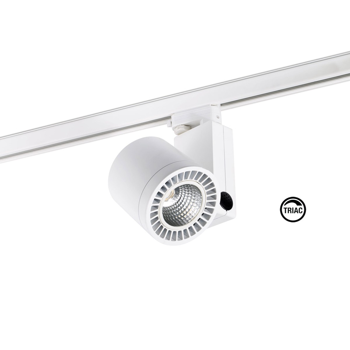 Трековый светильник CYLINDER белый LED FISH 41,5W 4000K 20є TRIAC