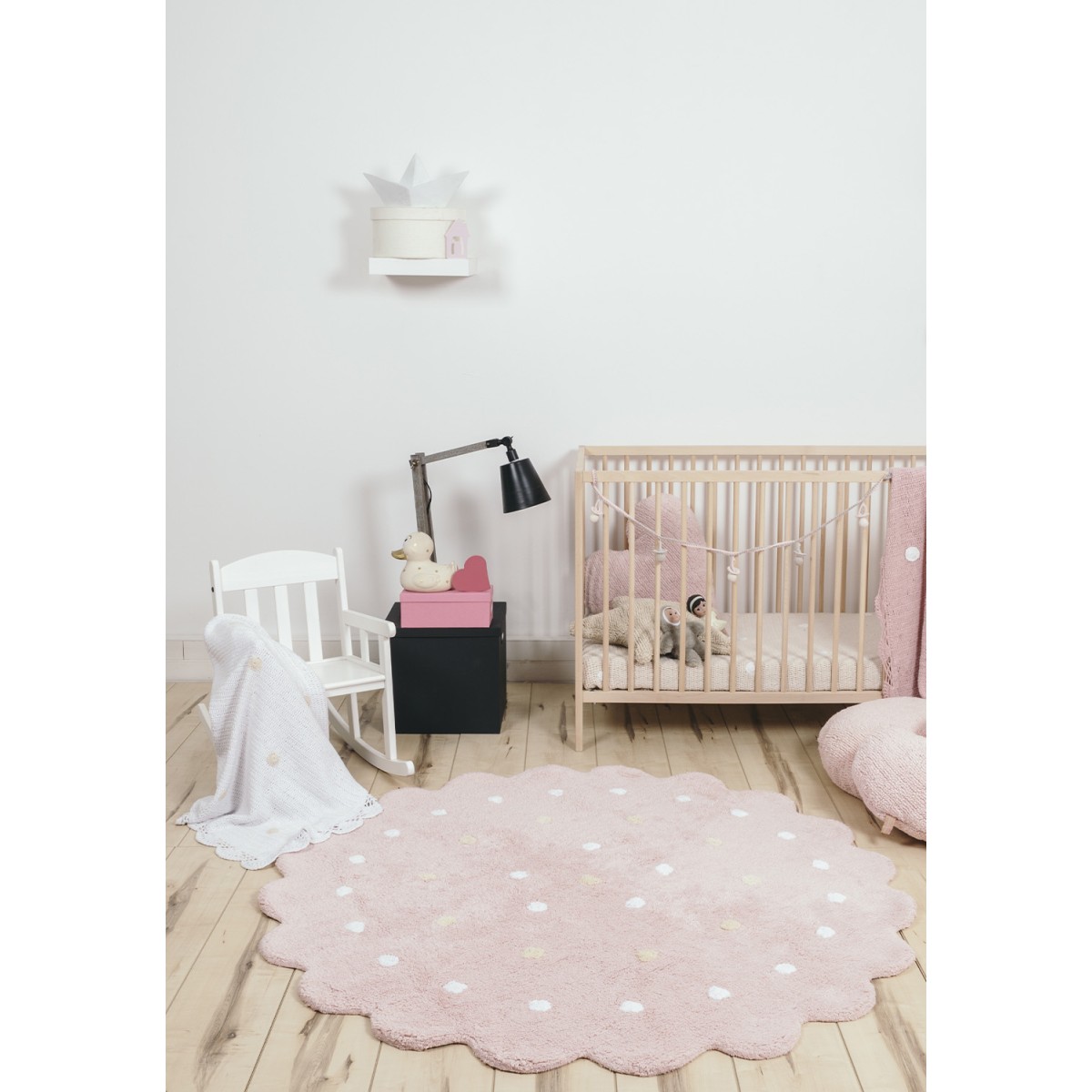 Ковер Печенька Little Biscuit розовый 140 D