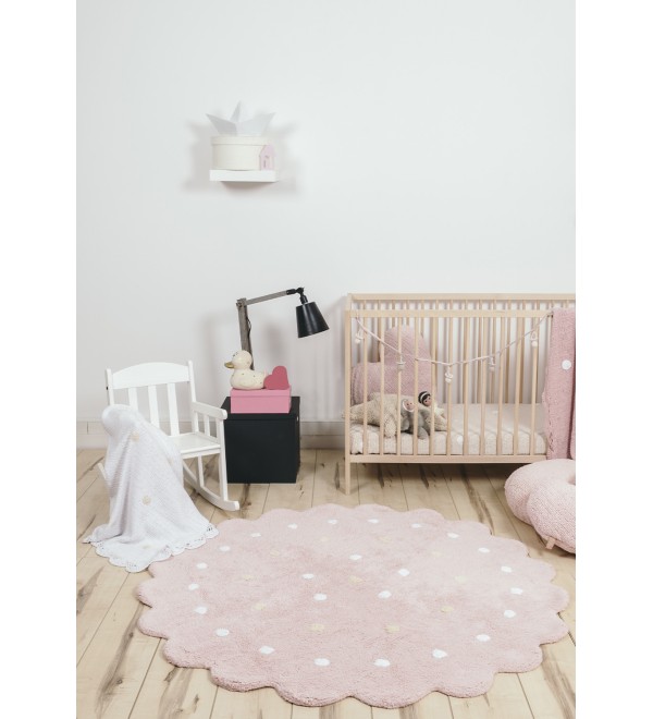 Ковер Печенька Little Biscuit розовый 140 D