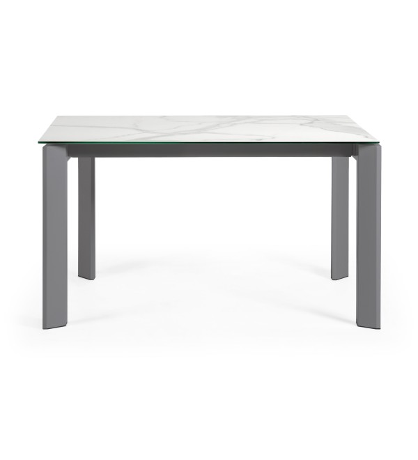 Стол Atta 140 (200) x90 антрацит, керамика
